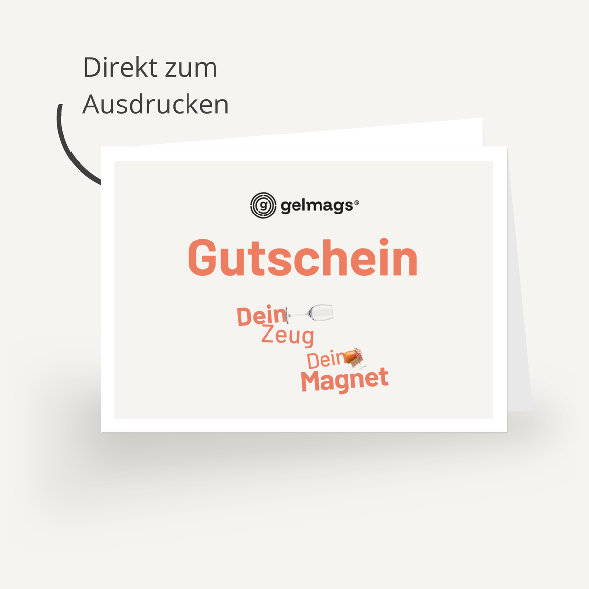 gelmags® Geschenkgutschein 100 €