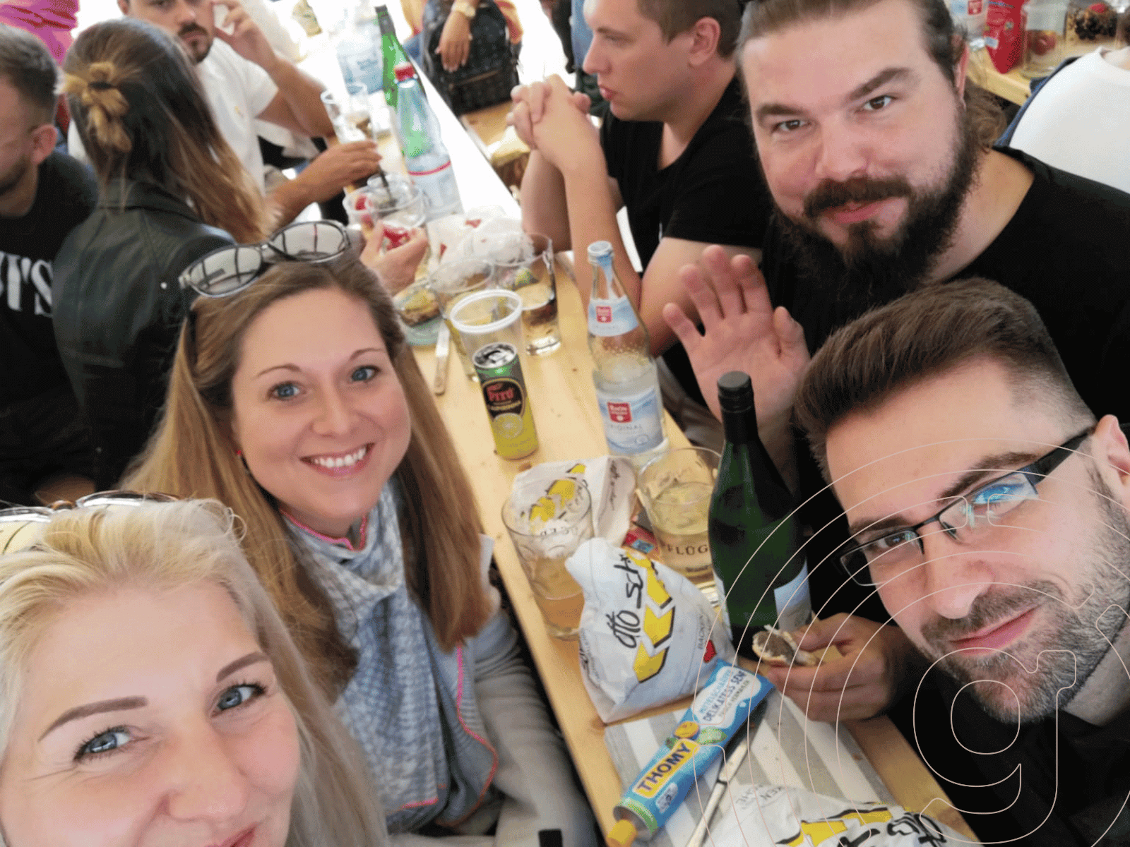 gelmags Team bei Teamveranstaltung
