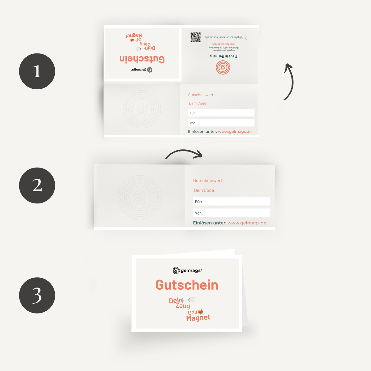gelmags® Geschenkgutschein 100 €