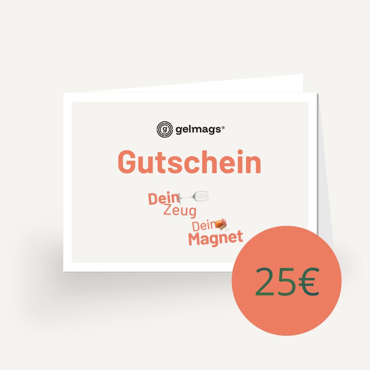 gelmags® Geschenkgutschein 25 €